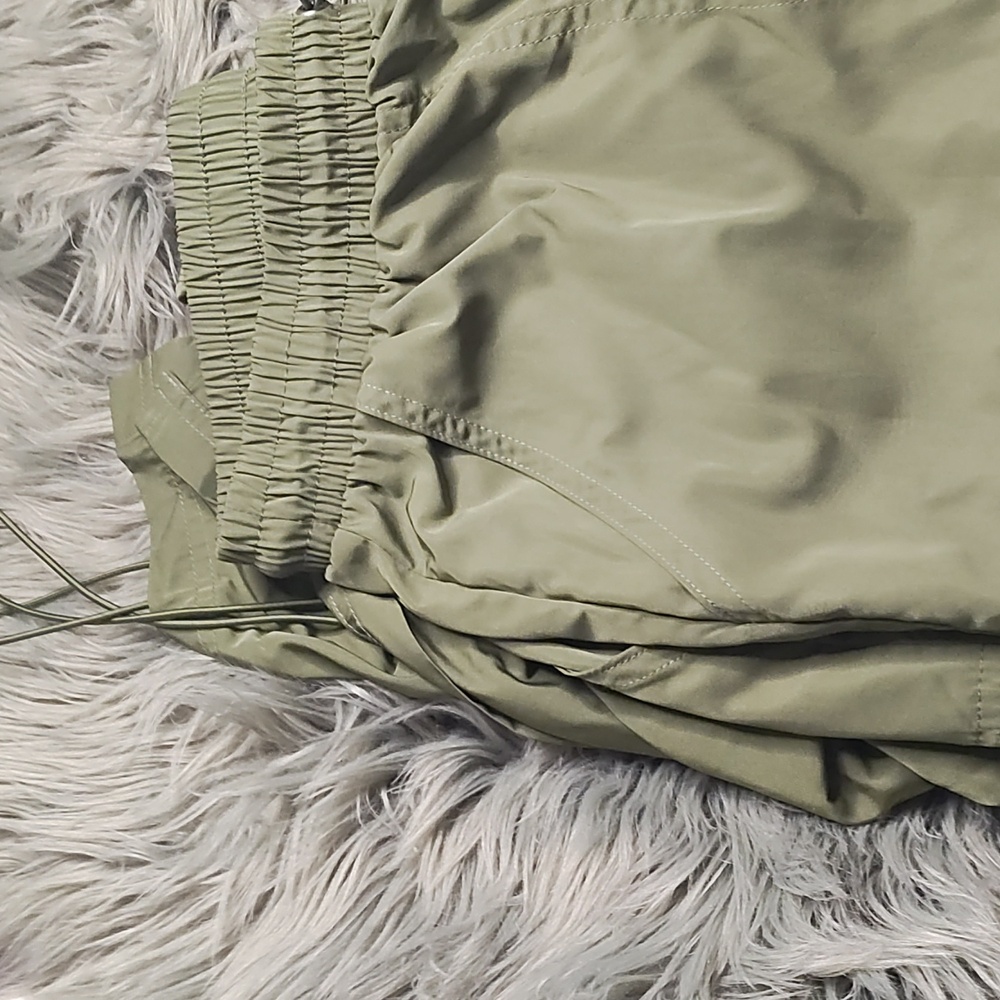 Wild Fable Drawstring olive cargo skirt